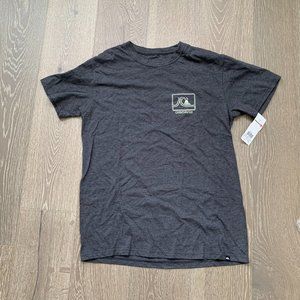 Quiksilver dark charcoal heather short-sleeve tee